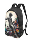 Watercolor Cowboy Backpack