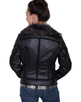 Ladies Studded Cuff Jacket - 8022