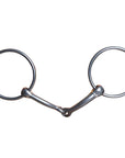 5" Hilason W. Ring Snaffle Oil H. Mouth Bit W/ 3" – Hilason