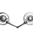5" Hilason Western Engraved Stainless Stteel Horse Mouth Ring Snaffle Bit