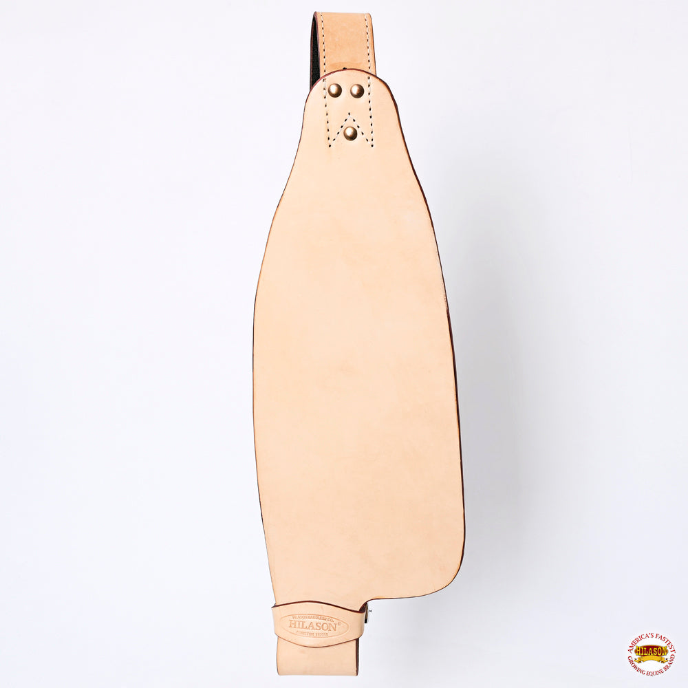 Hilason Leather Saddle Replacement Fender Pair With Hobble Straps Adult