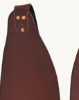 Hilason Leather Saddle Replacement Fender Pair With Hobble Straps Adult