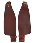 Hilason Leather Saddle Replacement Fender Pair With Hobble Straps Adult