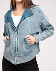 The Jemma Hooded Zip-Up Jacket