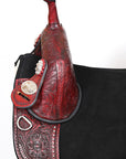 Child Treeless Horse Saddle Western American Leather Barrel Hilason