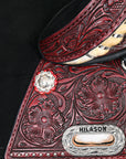 Child Treeless Horse Saddle Western American Leather Barrel Hilason