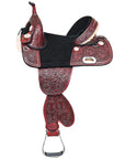 Child Treeless Horse Saddle Western American Leather Barrel Hilason