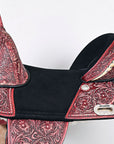 Hilason Western Horse Treeless Trail Barrel Saddle American Leather