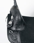 Hilason Western Horse Treeless Trail Barrel American Leather Saddle