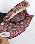 Hilason Western Horse Treeless Trail Barrel American Leather Saddle