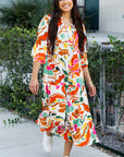 Alanna Floral Tiered Maxi Dress