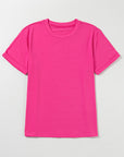 Plain Crew Neck Tee