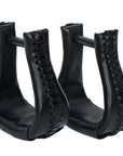 Hilason Western Saddle Bell Oil Leather Horse Saddle Stirrups Neck 3 In