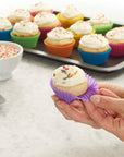12 Reusable Silicone Baking Cups