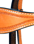 Hilason Western Horse Headstall Bridle American Leather Tan