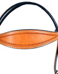 Hilason Western Horse Headstall Bridle American Leather Tan