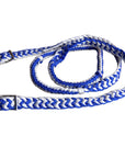 Hilason Braided Poly Barrel Racing Contest Reins Flat 1" X 8Ft Purple