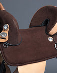 15 Treeless Western Trail Barrel Racing American Leather Saddle Hilason