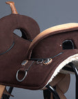 15 Treeless Western Trail Barrel Racing American Leather Saddle Hilason