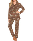 Longhorn Women's Western Pajama Set