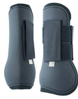 Cob Horze Sprit Tendon Plastic Neoprene Horse Leg Boots Pair Dark Blue