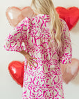 Meadow Leopard Loose Fit Babydoll Dress