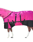Hilason 1200D Waterproof Winter Horse Turnout Blanket Neck Cover Belly Wrap