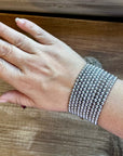 4 mm Hematite stretch bracelet