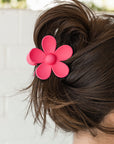 2 Pack Flower Hair Claw Clip