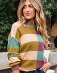 Isabelle Ribbed Edge Casual Sweater