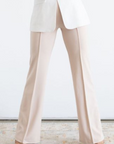 The Zoey Trouser in Cream