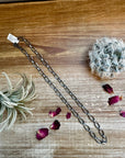 20 inch rope necklace - Sterling silver