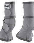4 Pack Cashel Fly Prevention Pony Horse Leg Guard Cool Mesh Boots Grey