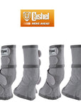 4 Pack Cashel Fly Prevention Pony Horse Leg Guard Cool Mesh Boots Grey