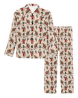 Santa's Sleigh Men's Western Pajamas
