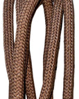 9 Feet Hilason Horse Riding Nylon Round Lead Rope Brown