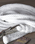 Hilason Horse Riding Poly Lead Rope Blue Tan 1" X 9 Ft.