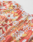 Louise Wide Flutter Sleeve Floral Dress