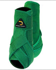Cactus Dynamic Edge Horse Front Leg Sport Bell Boots Pair Combo Green