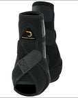 Cactus Dynamic Edge Horse Front Leg Sport Bell Boots Pair Combo Black