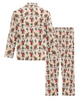 Santa's Sleigh Men's Western Pajamas