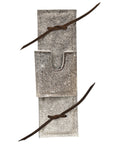 HILASON Western Leather Bull Rope Pads Regular