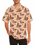Desert Bison Men's Western Camp Shirt