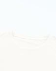 Plain Crew Neck Tee