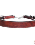 Hilason Horse Adjusts 24" - 27" Size Leather Breast Collar Wither Strap