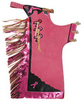 Hilason Pro Rodeo Bull Riding Breast Cancer Chaps