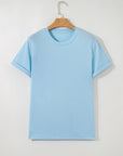 Plain Crew Neck Tee