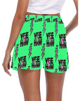 Women's Neon Yeehaw Beach Board Shorts