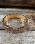 Gold Dot and Line Fashion Cuff XI136