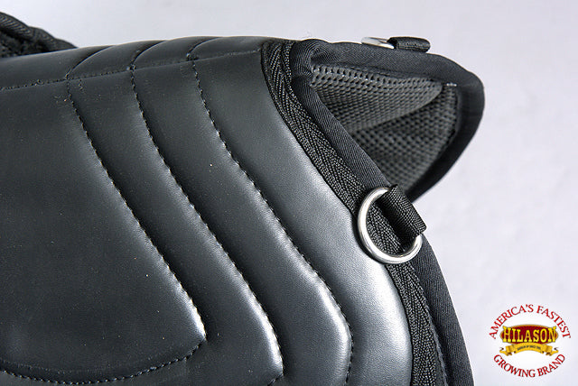 Hilason Western Pleasure Trail Riding Bareback Treeless Saddle Pad Girth
